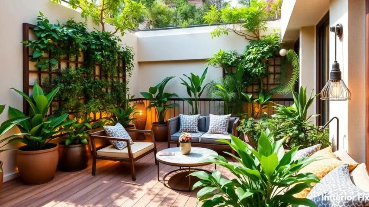 Interior Fix – The Experts in Home Garden Design and Balcony Makeover India Image